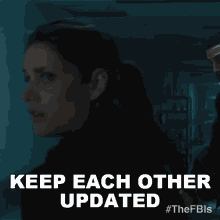 Keep Each Other Updated Maggie Bell GIF - Keep Each Other Updated Maggie Bell Missy Peregrym GIFs