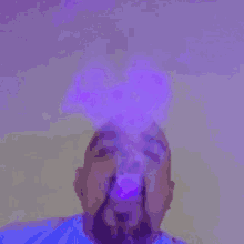 Purple Smoke Smoking GIF - Purple Smoke Smoke Smoking GIFs