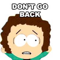 Dont Go Back Van Gelder Sticker - Dont Go Back Van Gelder Eric Cartman Stickers