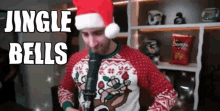 Jingle Bells Evan Carmichael GIF - Jingle Bells Evan Carmichael Believe GIFs
