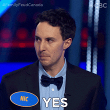 Yes Nic GIF - Yes Nic Family Feud Canada GIFs