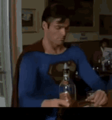 Its Friday Fuck Everything Superman Drinking GIF - Its Friday Fuck Everything Superman Drinking Shots GIFs