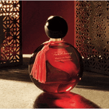 a bottle of perfume called far away