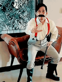 Wilford_warfstache The_colonial GIF - Wilford_warfstache The_colonial Markiplier GIFs