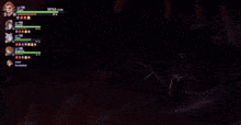 a screenshot of a video game shows a monster with a lv 100 character