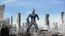 Ultraman Cosmos Transformation GIF
