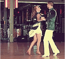 Disco Dancing Twirl Skirt GIF