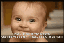 Happy Birthday Gerry GIF
