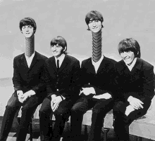 Beatles GIF - The Beatles Neck Stretch GIFs
