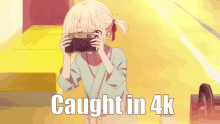 Lycoris Recoil Caught In4k GIF - Lycoris Recoil Caught In4k Chisato GIFs