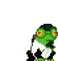 Kero Frog Sticker - Kero Frog Pixel Stickers