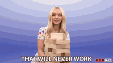 That Will Never Work Dove Cameron GIF - That Will Never Work Dove Cameron Popbuzz GIFs