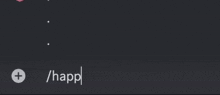 a message from / happyaral has a green check mark