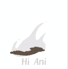 Hi Ani Letter K GIF