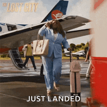I Just Landed The Lost City GIF