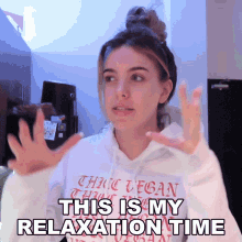 This Is My Relaxation Time Stella Rae GIF - This Is My Relaxation Time Stella Rae This Is My Break Time GIFs
