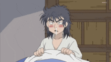 a cartoon of a man with a cigarette in his mouth and the word nhk on the bottom