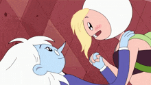 Fionna And Cake Winter King GIF - Fionna And Cake Winter King Fionna GIFs