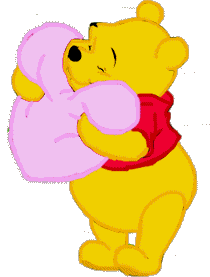 Winnie The Pooh Hug Sticker - Winnie The Pooh Hug Pillow Stickers