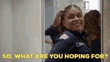 Station19 Vic Hughes GIF - Station19 Vic Hughes So What Are You Hoping For GIFs
