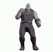thanos from avengers infinity war is dancing in a video game .