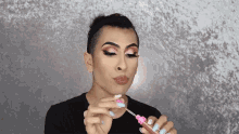 Lipstick Matte Lipstick GIF - Lipstick Matte Lipstick Makeup Review GIFs