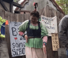 Washing Well Wenches Sprout GIF
