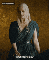 And That'S All?.Gif GIF - And That'S All? Game Of-thrones Hindi GIFs