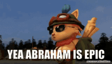 Deal With It Yea GIF - Deal With It Yea Abraham Is Epic GIFs