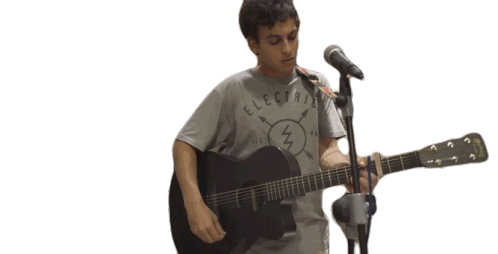 Tocar La Guitarra Taburete Sticker - Tocar La Guitarra Taburete Sonadoras Stickers