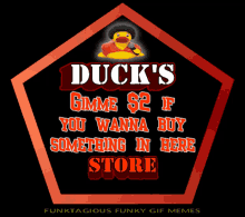 2dollar Store Duck Store GIF - 2dollar Store Duck Store Pfunk Duck GIFs