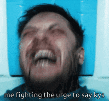 Me Fighting The Urge To Say Kys Tom Hardy Venom GIF - Me Fighting The Urge To Say Kys Kys Tom Hardy Venom GIFs