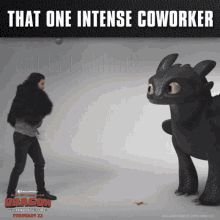 how to train your dragon toothless cute dragons that one intense coworker
