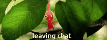 Pikmin Leaving Chat GIF - Pikmin Leaving Chat Goodbye Chat GIFs