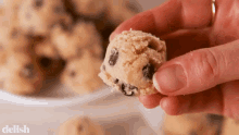 Cookie Balls Chocolate Chip GIF - Cookie Balls Chocolate Chip Yum GIFs