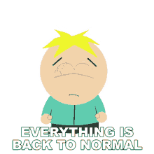 everything is back to normal butters stotch south park s6e7 the simpsons already did it