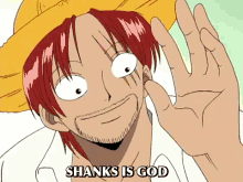 Lololoo GIF - One Piece Shanks Is God Egg GIFs