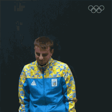 Waving Vladimir Maslennikov GIF - Waving Vladimir Maslennikov Olympics GIFs