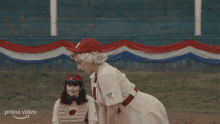 shake your booty a league of their own up to bat distract dance
