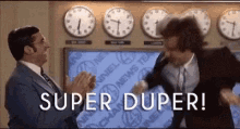 The Office Super Duper GIF - The Office Super Duper Exciting GIFs