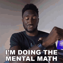 Im Doing The Mental Math Marques Brownlee GIF - Im Doing The Mental Math Marques Brownlee Calculating In My Mind GIFs