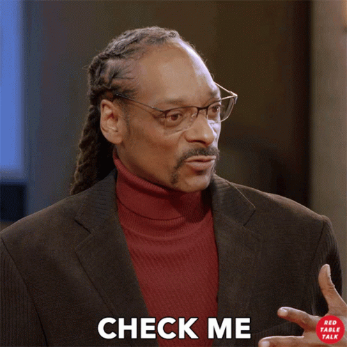 Venlighed ulovlig har taget fejl Check Me Snoop Dogg GIF - Check Me Snoop Dogg Red Table Talk - Discover &  Share GIFs