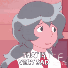 That Is Very Sad Howell GIF - That Is Very Sad Howell Bee And Puppycat GIFs