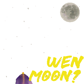 Jbas Wen Moon Sticker - Jbas Wen Moon Stickers