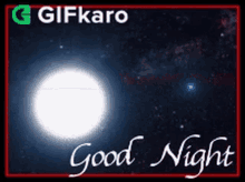 Good Night Gifkaro GIF - Good Night Gifkaro Hearts GIFs