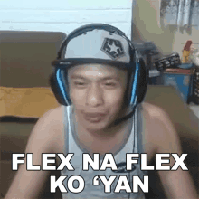 Flex Na Flex Ko Yan Tonibanks GIF - Flex Na Flex Ko Yan Tonibanks Pinagmamayabang Ko Yan GIFs