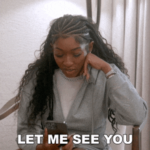 Let Me See You Danielle Miller GIF - Let Me See You Danielle Miller Basketball Wives Orlando GIFs