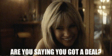 Pam And Tommy Pamela Anderson GIF - Pam And Tommy Pamela Anderson Are You Saying You Got A Deal GIFs