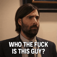 Who The Fuck Is This Guy Jason Schwartzman GIF - Who The Fuck Is This Guy Jason Schwartzman I Think You Should Leave With Tim Robinson GIFs