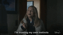 I'M Trusting My Own Instincts Nora Parker GIF